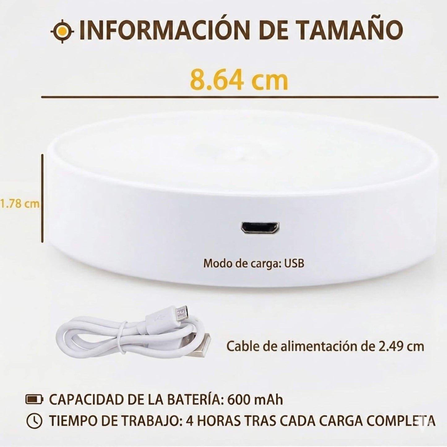 Pack de 3 Lámparas con Sensor