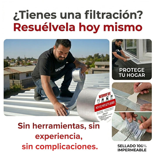 Cinta Selladora De Butilo 10Cm x 5Mts