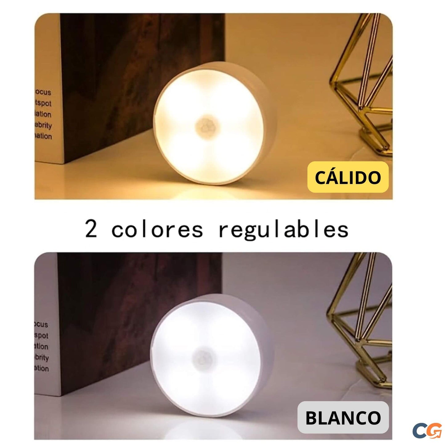 Pack de 3 Lámparas con Sensor